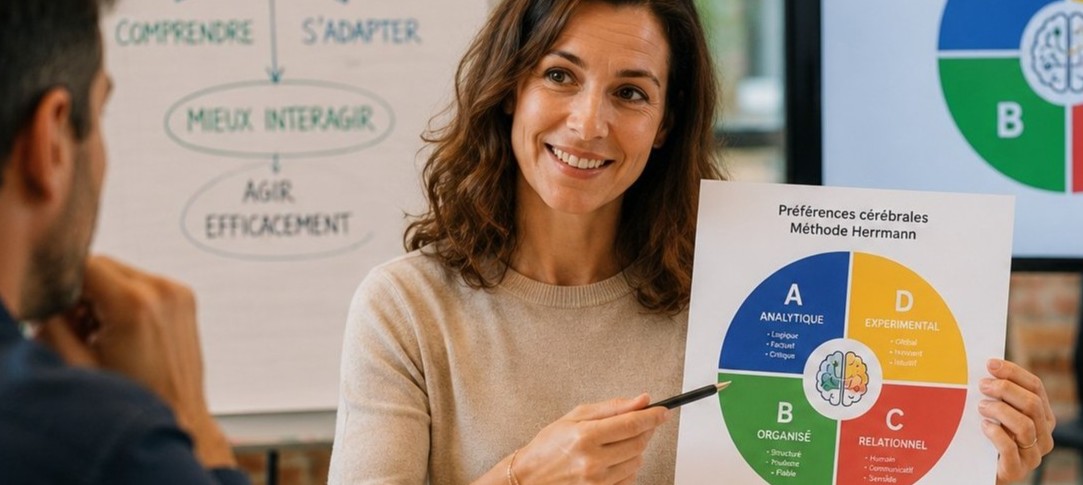 Identifier son profil de préférences cérébrales selon la méthode Herrmann